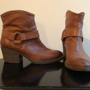 Lucky brand harness booties